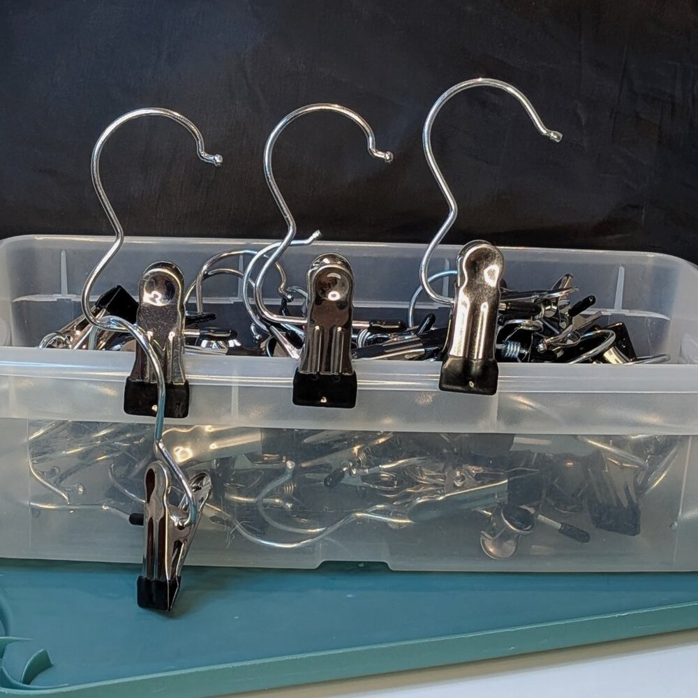 50 Single Hook/Clip Hangers